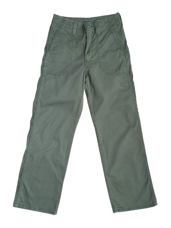 Levi's Pants - Levi's Green Straight Leg Cargo Utility Pants Size 25